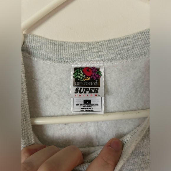 Vintage 1998 SLO PITCH Champs Crew Neck Size Large - Picture 4 of 7